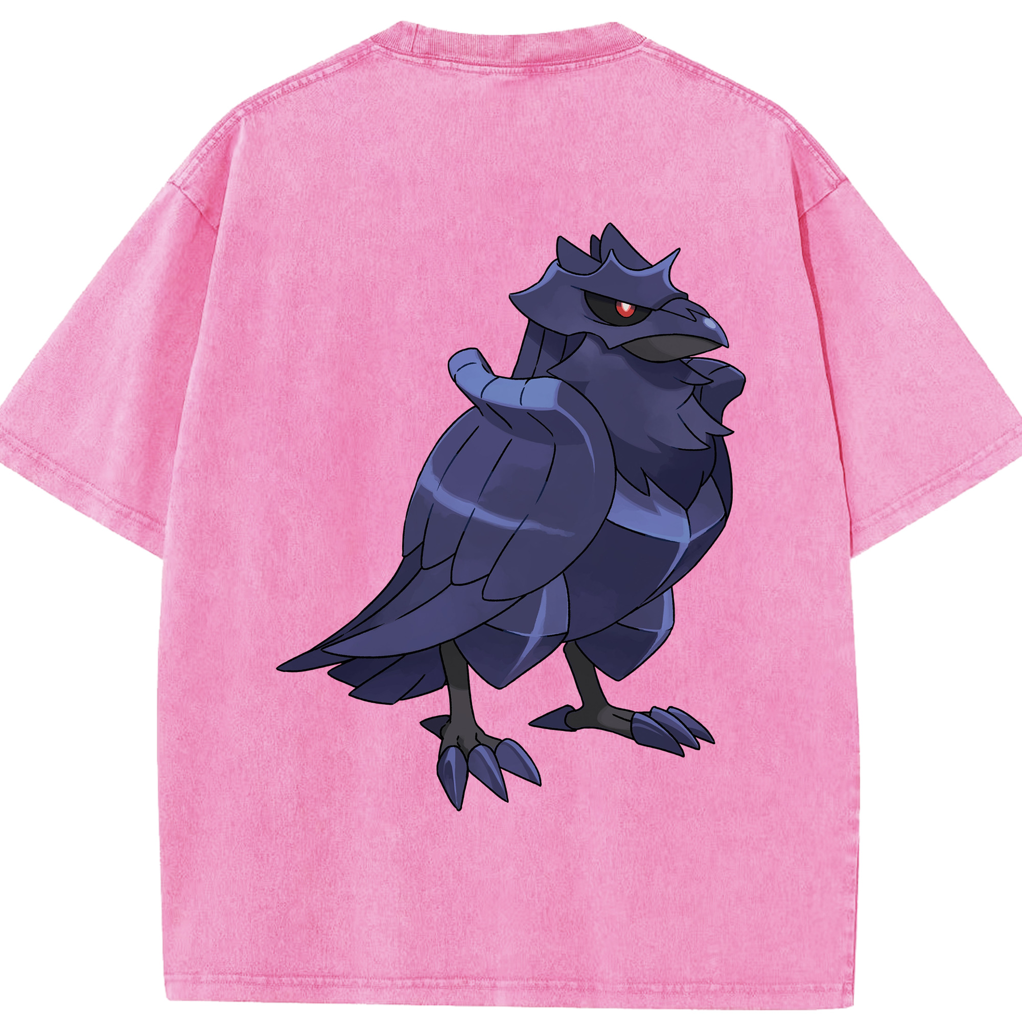 （画像用） ポケットモンスター Pokémon 綿100% ヴィンテージ風 半袖Tシャツ（背面プリント）